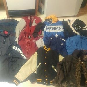 HUGE 133 LOT MEN AND WOMEN CLOTHING NIKE ADIDAS